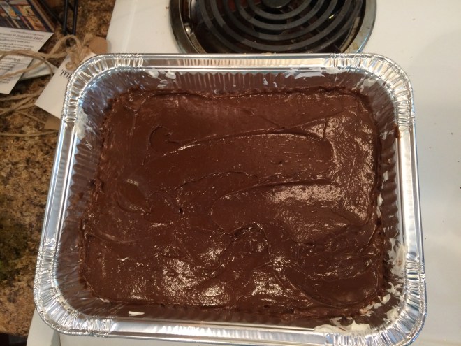 2nd Layer: Instant Pudding and Milk