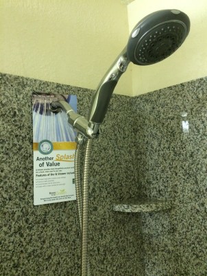Q Shower at Quality Inn & Suites Bloomington, Illinois