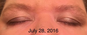 Eyelashes after using Revitalash Advanced eyelash conditioner 4320